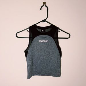 NIKE active wear crop top